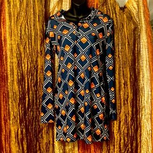 NWOT Zara long sleeve collared dress